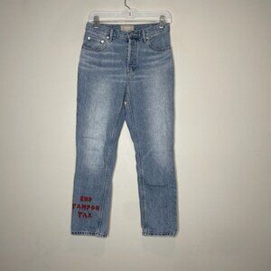 Everlane 90s Cheeky Jean Organic Cotton Light Wash 26 Crop One Of A Kind